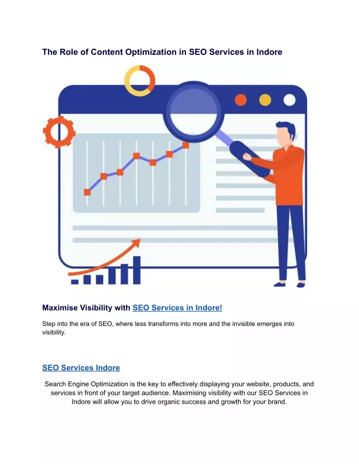 the role of content optimization in seo services