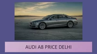 audi a8 price delhi