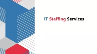 IT Staffing Service