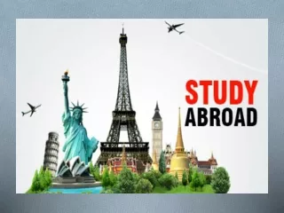 The Role of Study Abroad Consultancy