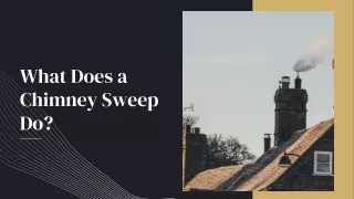 Complete Information on Chimney Sweep