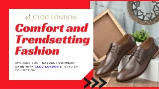 Everyday Comfort: Stylish Casual Shoes for Men and Women - CLOG LONDON