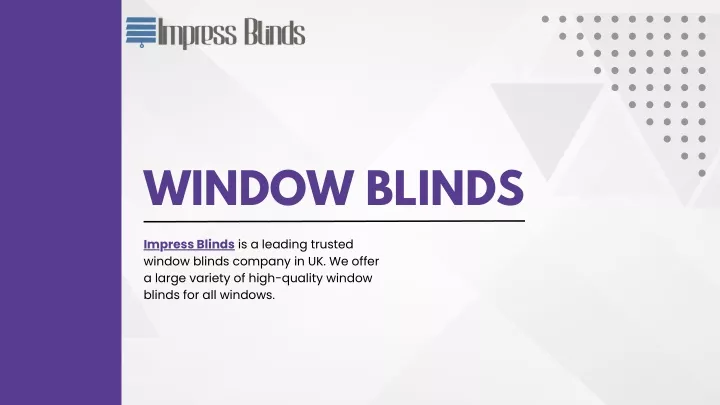 window blinds