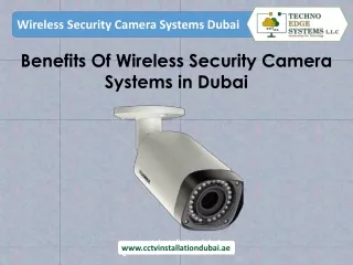 wireless security camera systems dubai