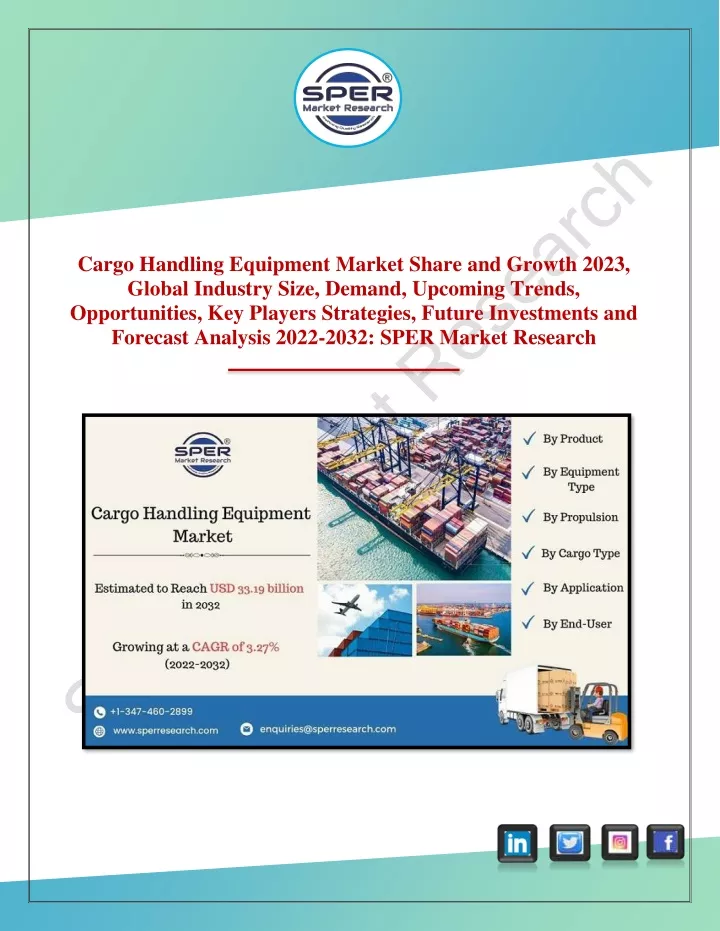 cargo handling equipment market share and growth