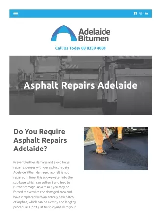 asphalt repairs adelaide