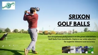 Srixon Golf Balls at best4balls