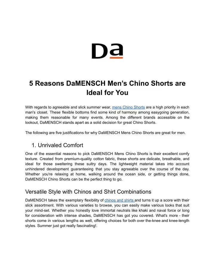 5 reasons damensch men s chino shorts are ideal