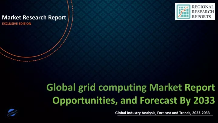 market research report exclusive edition