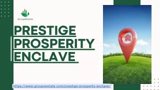 Prestige Prosperity Enclave - New Launch Residential Plots in Bangalore