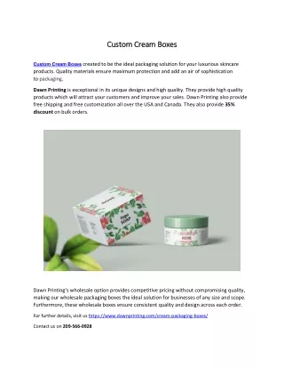 custom cream boxes custom cream boxes