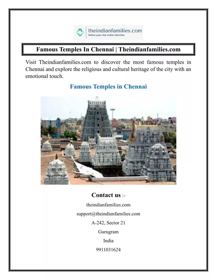 famous temples in chennai theindianfamilies com