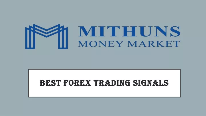 best forex trading signals
