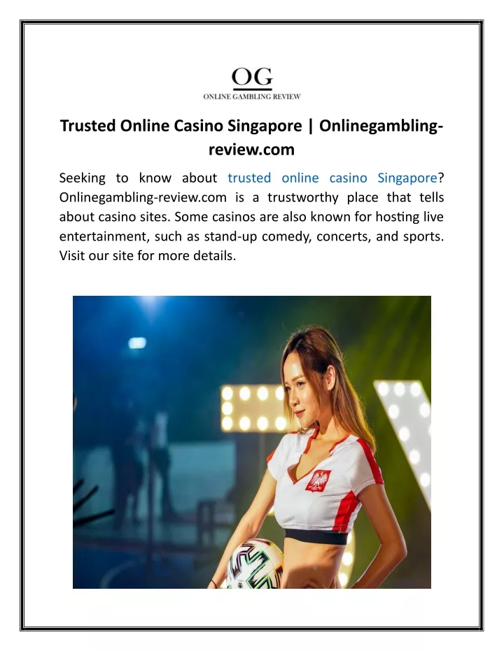 trusted online casino singapore onlinegambling