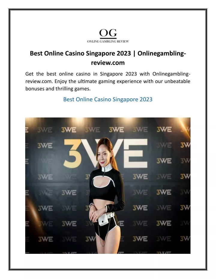 best online casino singapore 2023 onlinegambling