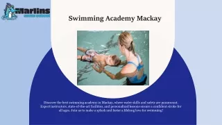 Swimming Academy Mackay - Marlins Swim School