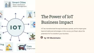 the power of iot business impact