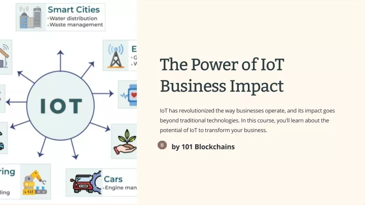 the power of iot business impact