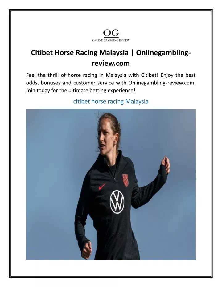 citibet horse racing malaysia onlinegambling