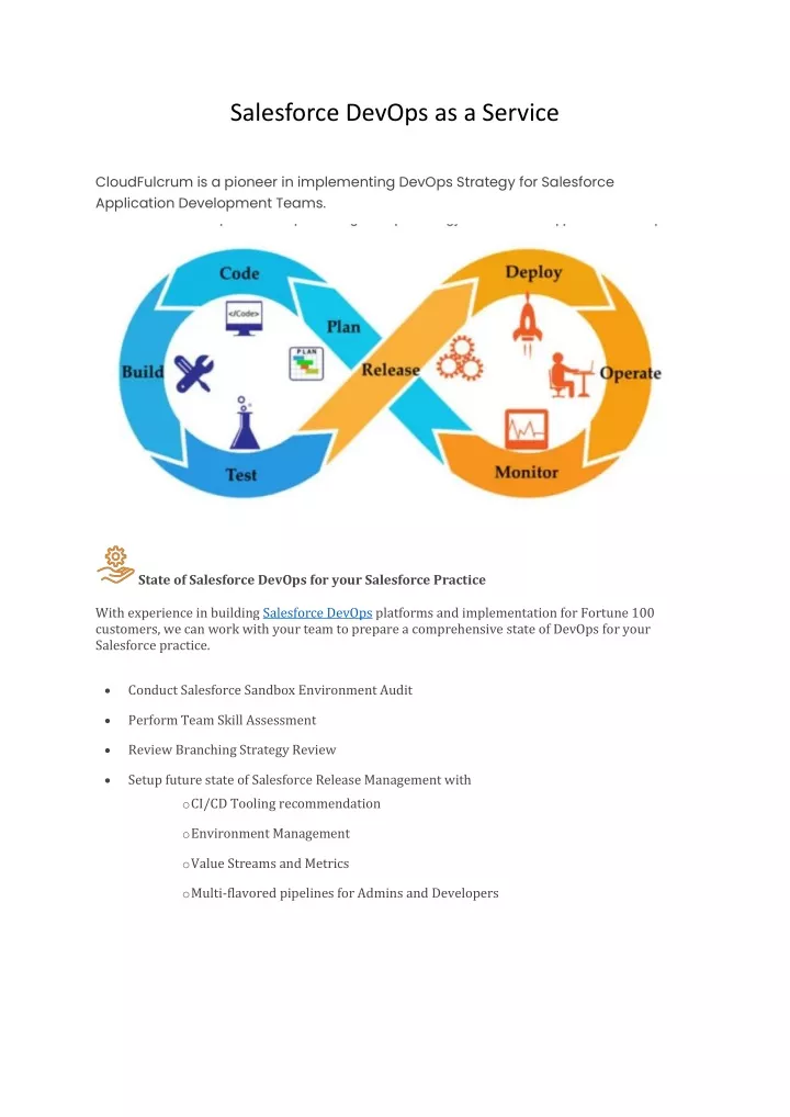 salesforce devops as a service