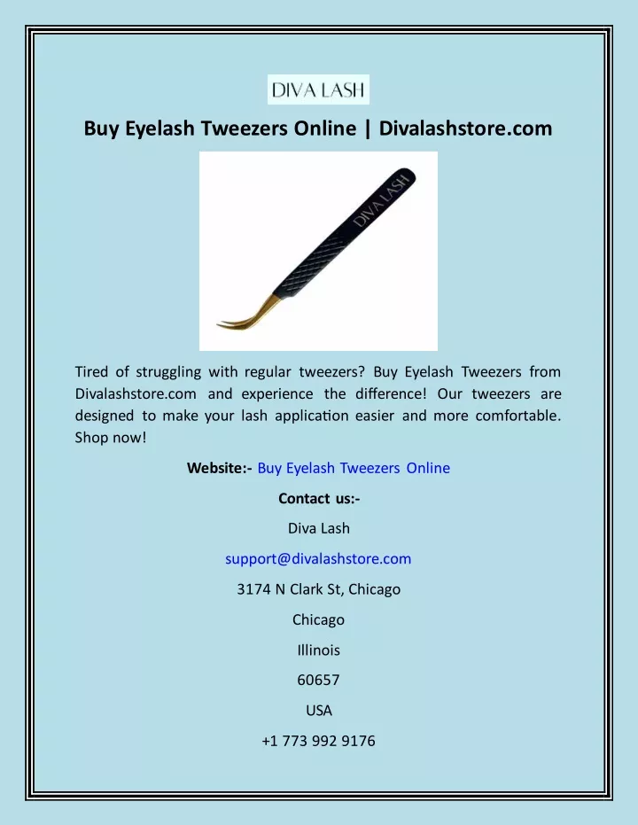 buy eyelash tweezers online divalashstore com