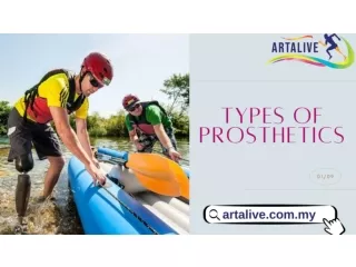 Types of prosthetics: Artalive