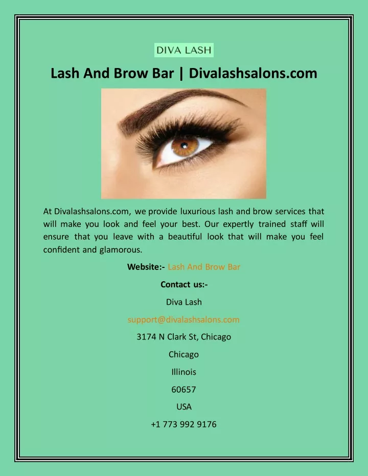 lash and brow bar divalashsalons com