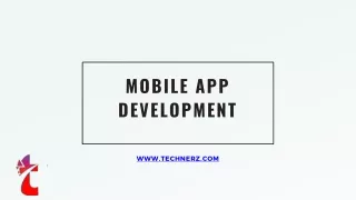 Mobile App Development - www.technerz.com