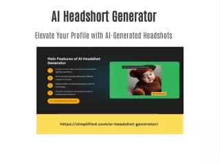 Get a polished look with our AI headshot generator