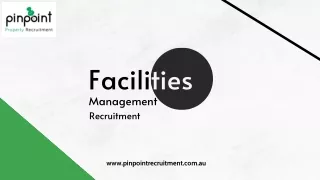 Why Partner with Pinpoint Property Recruitment as Your Facilities Management Recruitment Agency