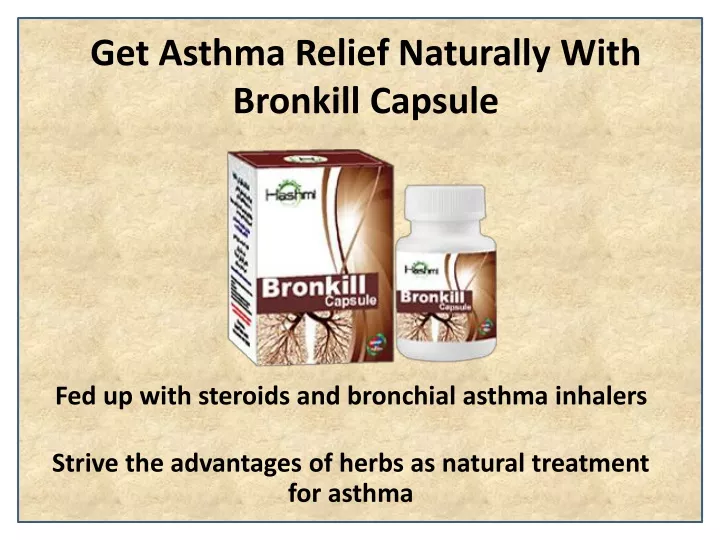 get asthma relief naturally with bronkill capsule