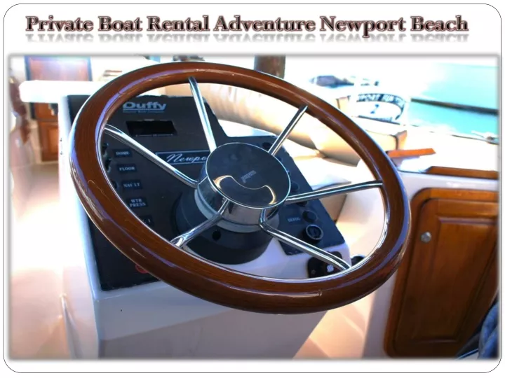 private boat rental adventure newport beach