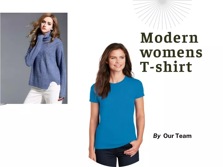 modern womens t shirt