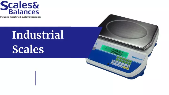 industrial scales