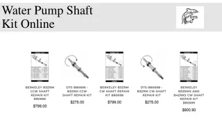 Water Pump Shaft Kit Online