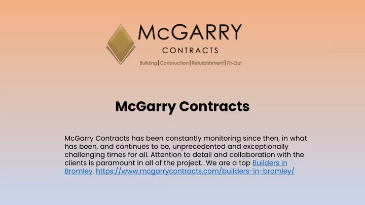 mcgarry contracts