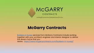 Renovation Services By McGarry Contracts