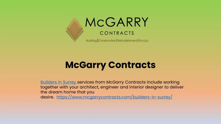 mcgarry contracts