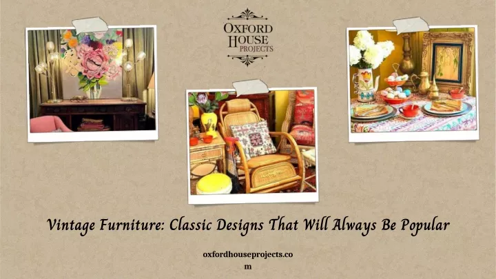 vintage furniture classic designs that will