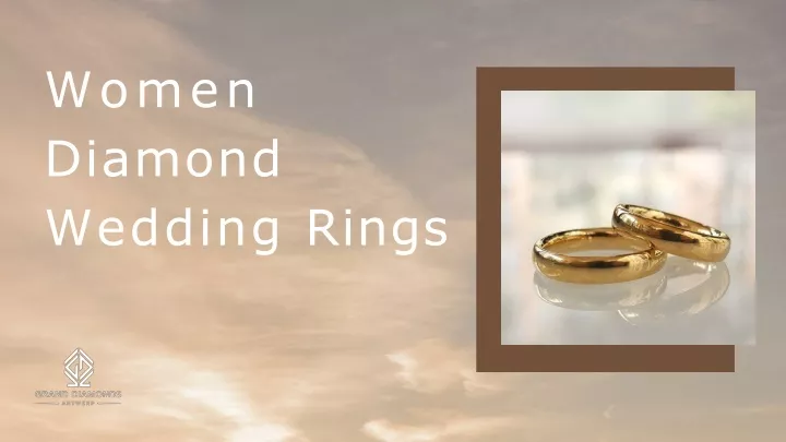 women diamond wedding rings