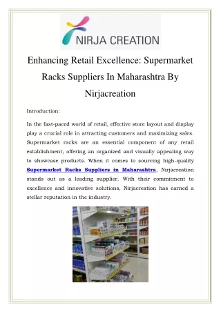 Supermarket Racks Suppliers in Maharashtra Call-9004068963