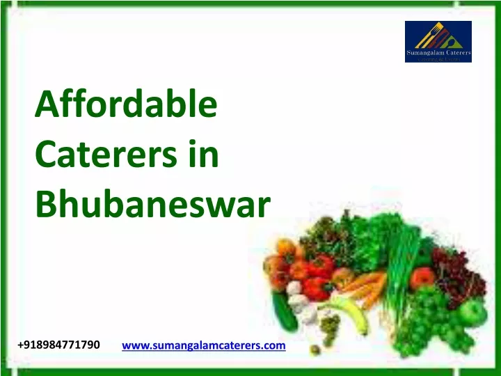 affordable caterers in bhubaneswar