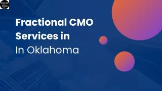 Fractional CMO Services Oklahoma