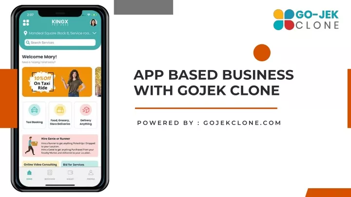 app based business with gojek clone