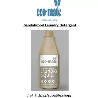 Sandalwood Laundry Detergent