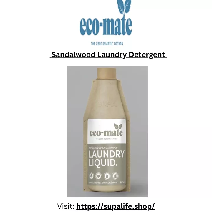 sandalwood laundry detergent