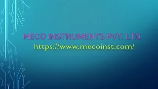 High-Quality Leakage Current Tester - MECO Instruments