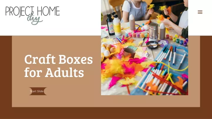 craft boxes for adults