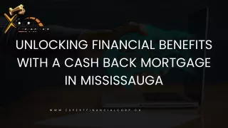 Unlocking Financial Benefits with a Cash Back Mortgage in Mississauga