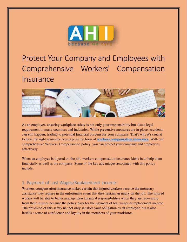 protect your company and employees with